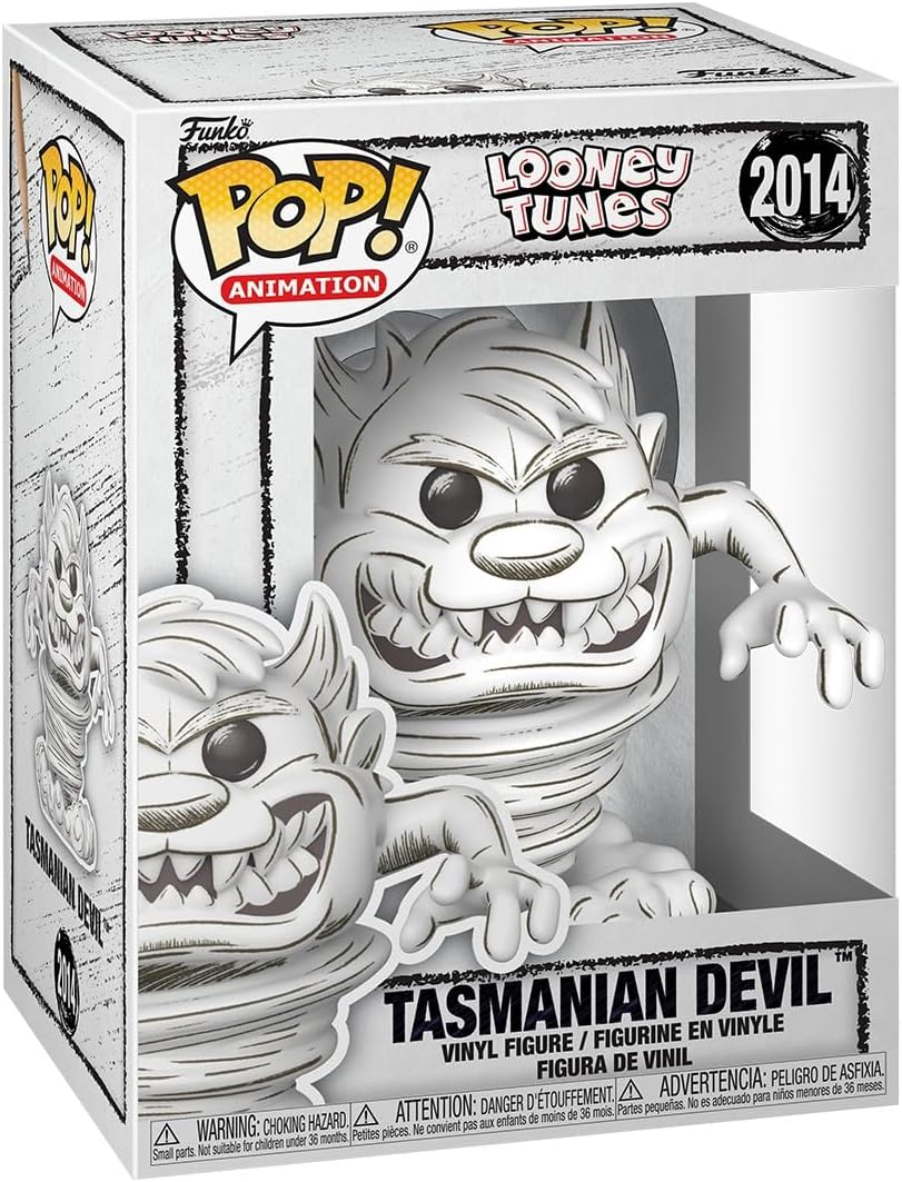 FUNKO POP LOONEY TUNES - VINYL FIGURE 2014 TASMANIAN DEVIL (SKETCHED) 9CM 31/05/2026