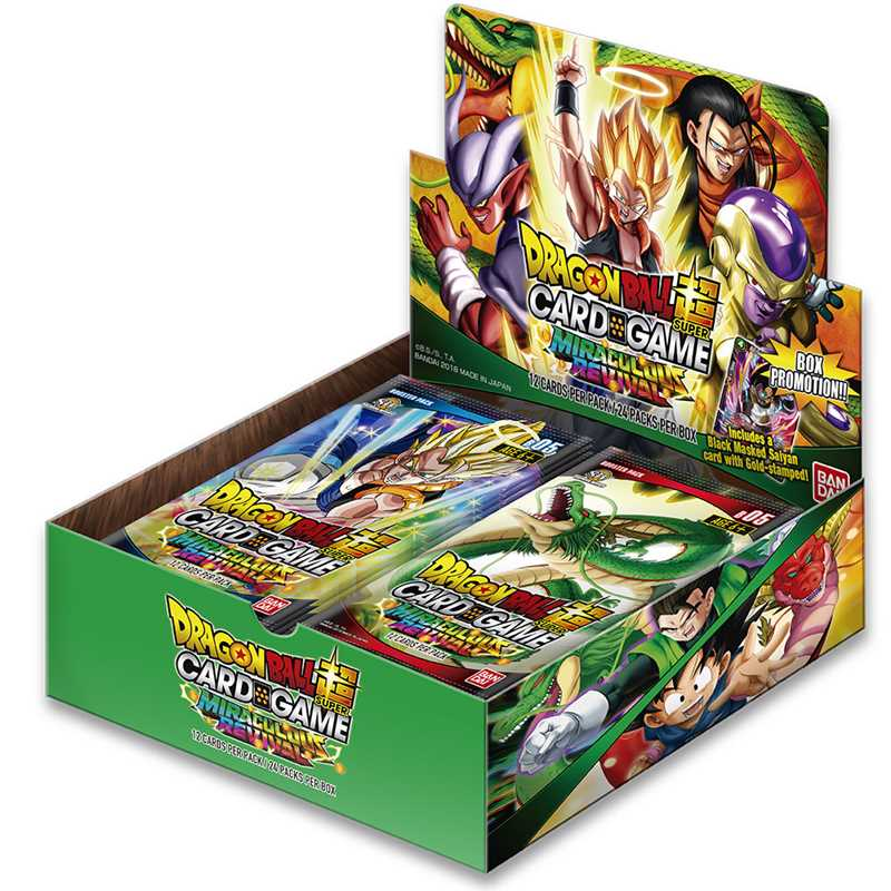 BANDAI Dragon Ball Super Box BT5 Miraculous Revival …