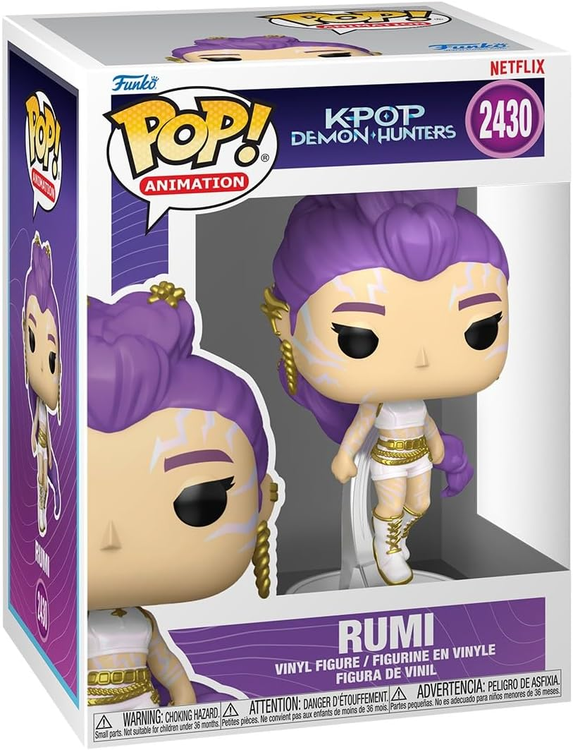 FUNKO POP K-POP DEMON HUNTERS - VINYL FIGURE 2430 RUMI (WHAT IT SOUNDS LIKE) 9CM COC