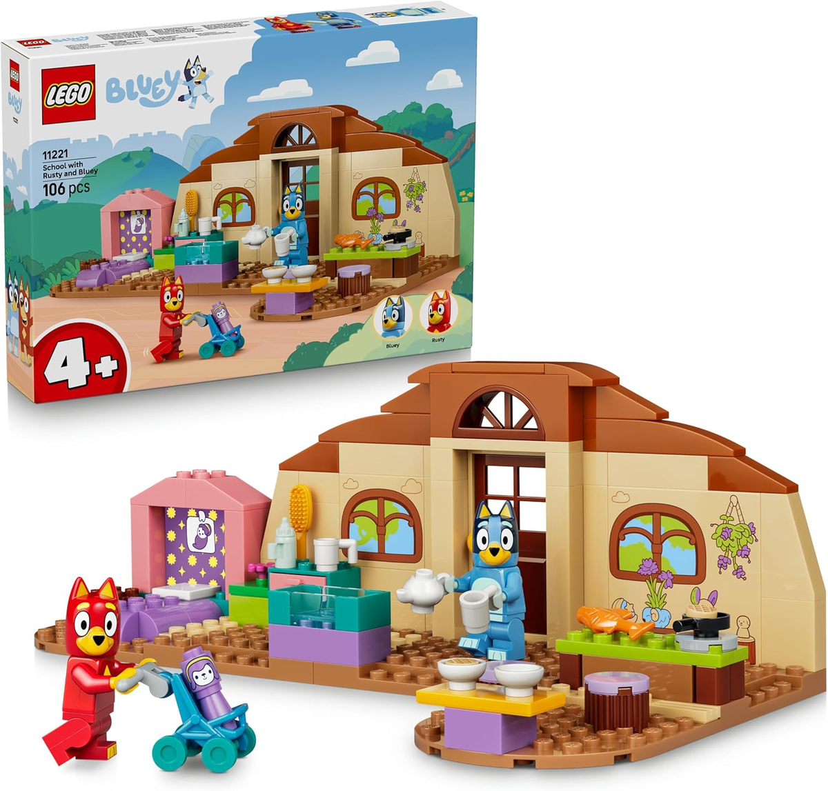 LEGO BLUEY - A scuola con Rusty e …
