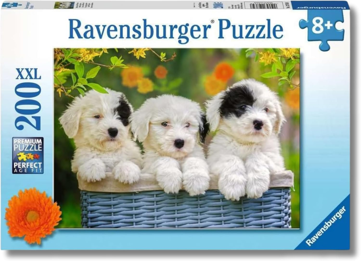 Ravensburger Puzzle 200 PC XXL - Trio di cuccioli 12765