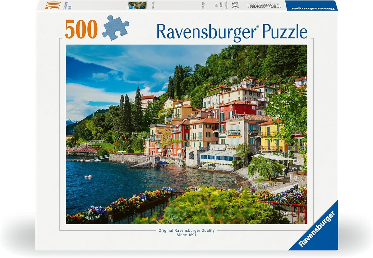 Ravensburger Puzzle 500 PC - Lago di Como, Italia 12000201