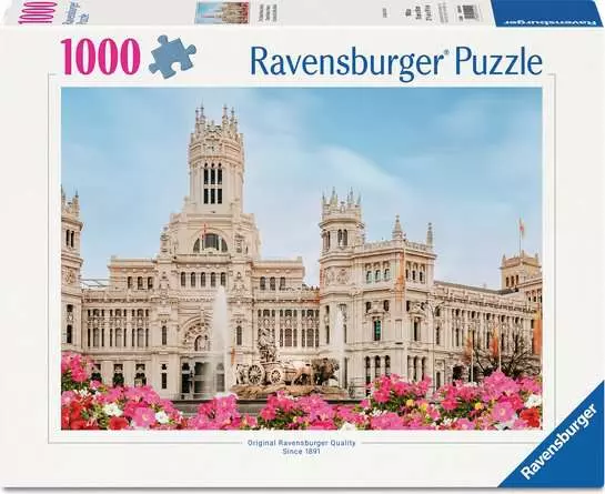 Ravensburger Puzzle 1000 PC - Plaza de Cibeles, Madrid 12001914
