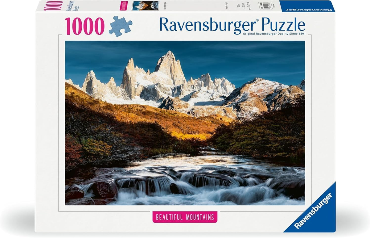 Ravensburger Puzzle 1000 PC Highlight: Beautiful Mountains - Fitz Roy, Patagonia 12000253