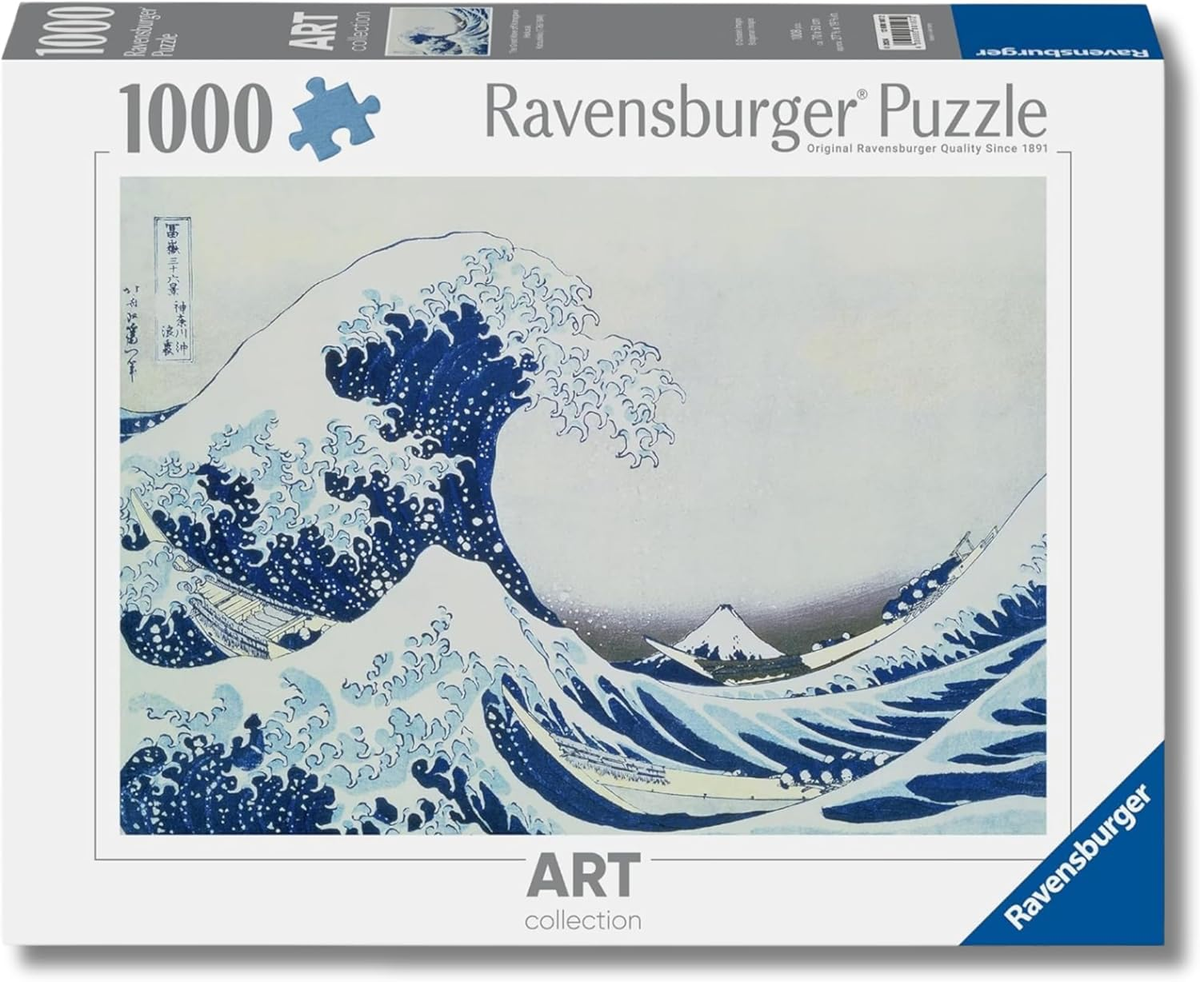 Ravensburger Puzzle 1000 PC Art Collection - The great wave off kanagawa 12000107