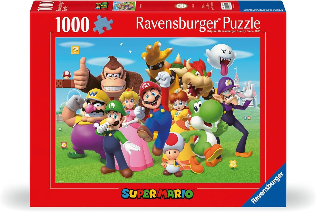 Ravensburger Puzzle 1000 PC Licensed - Super Mario 12000455