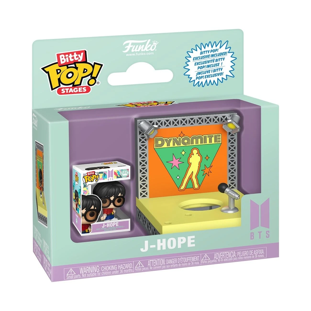 FUNKO POP BITTY POP STAGES - BTS - J-HOPE (DYNAMITE)