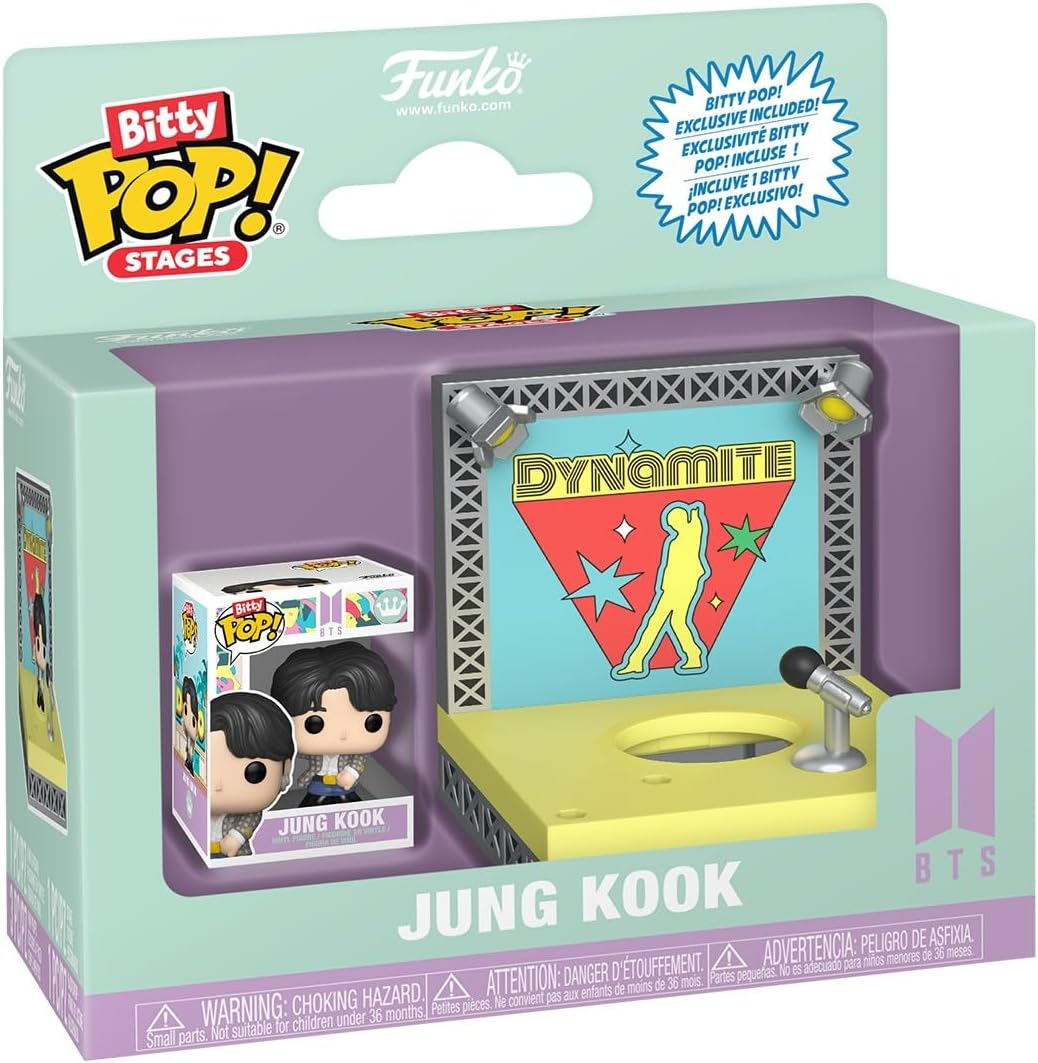 FUNKO POP BITTY POP STAGES - BTS - JUNG KOOK (DYNAMITE)