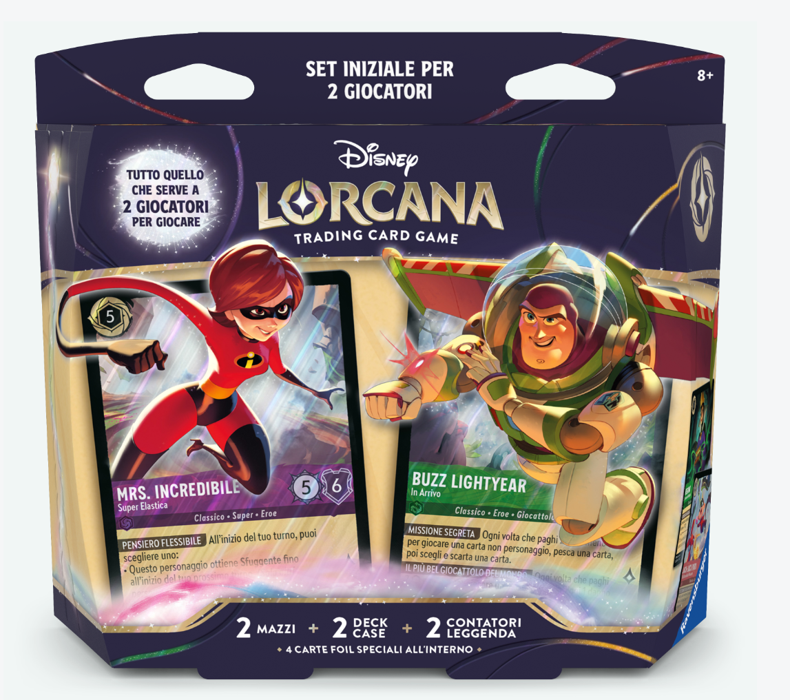 LORCANA - STARTER DECK S12 - Lande Sconosciute 2-player starter deck ITA 15/05/2026