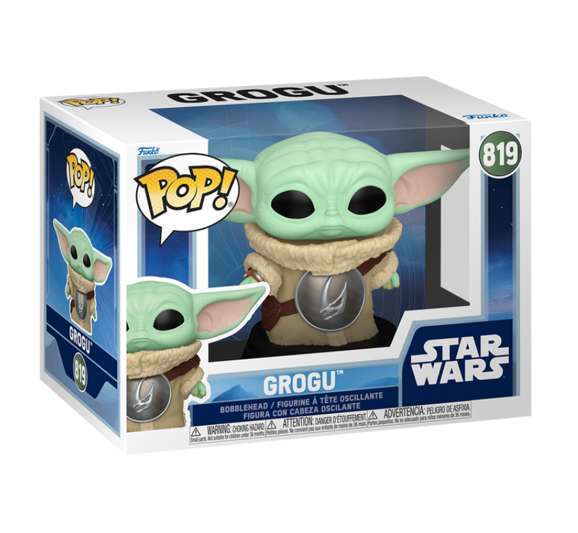 FUNKO POP STAR WARS: MANDALORIAN & GROGU (2026) - VINYL FIGURE 819 GROGU 9CM 31/03/2026