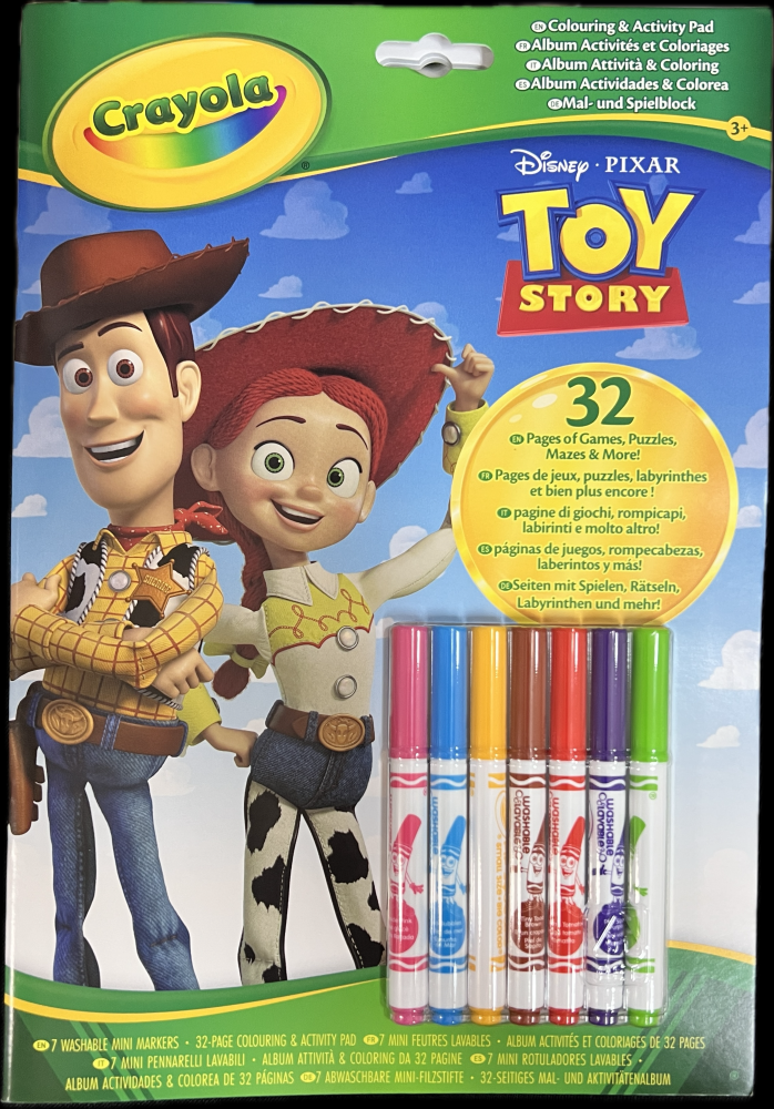 CRAYOLA - ALBUM ATTIVITA & COLORING TOY STORY 04-7047 iva.ass.imp art74