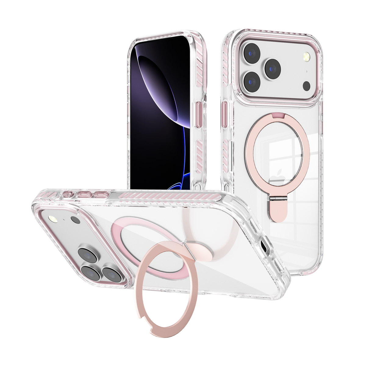 NEWTOP CV66 COVER MAGSAFE FOLD STAND IPHONE 15 PLUS