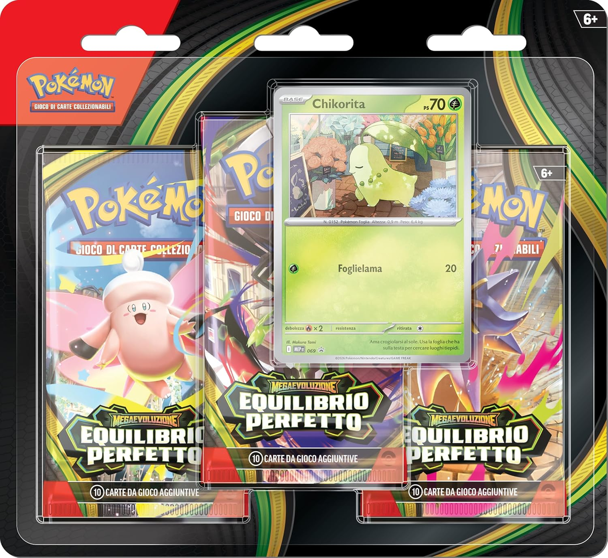 POKEMON PKMN BLISTER 3 BUSTINE + 1 CARD M3