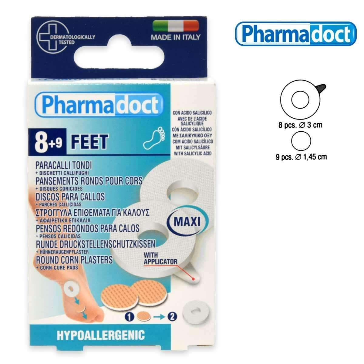 MEGAPLAST FEET - CEROTTI PROTETTIVI grandi ROTONDI in …