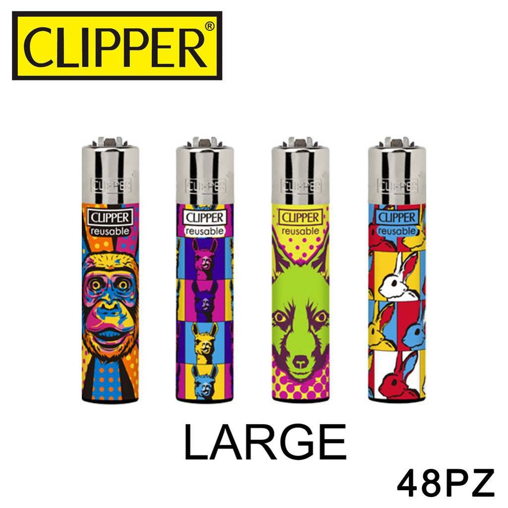 CLIPPER ACCENDINO LARGE ANIMALS PORTRAIT 1PZ=(48PZ)