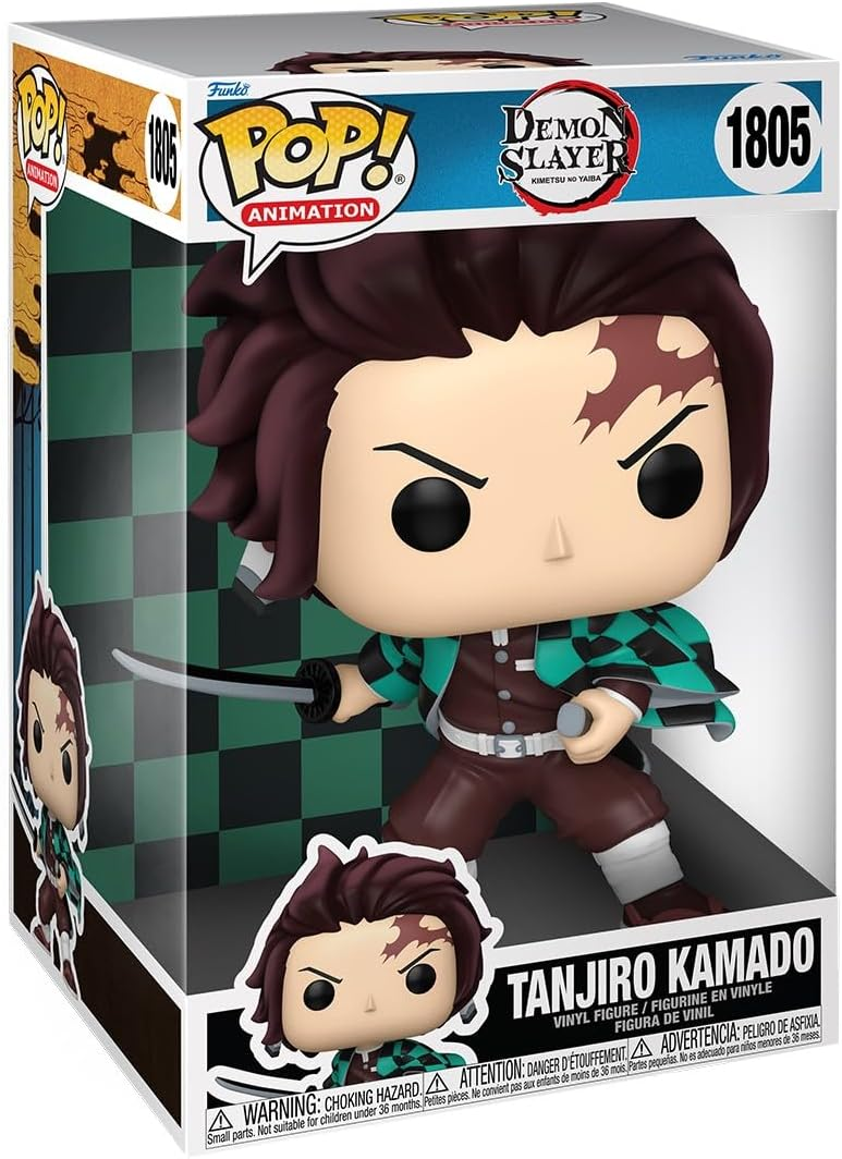 FUNKO POP JUMBO DEMON SLAYER - VINYL FIGURE 1805 TANJIRO KAMADO 25CM