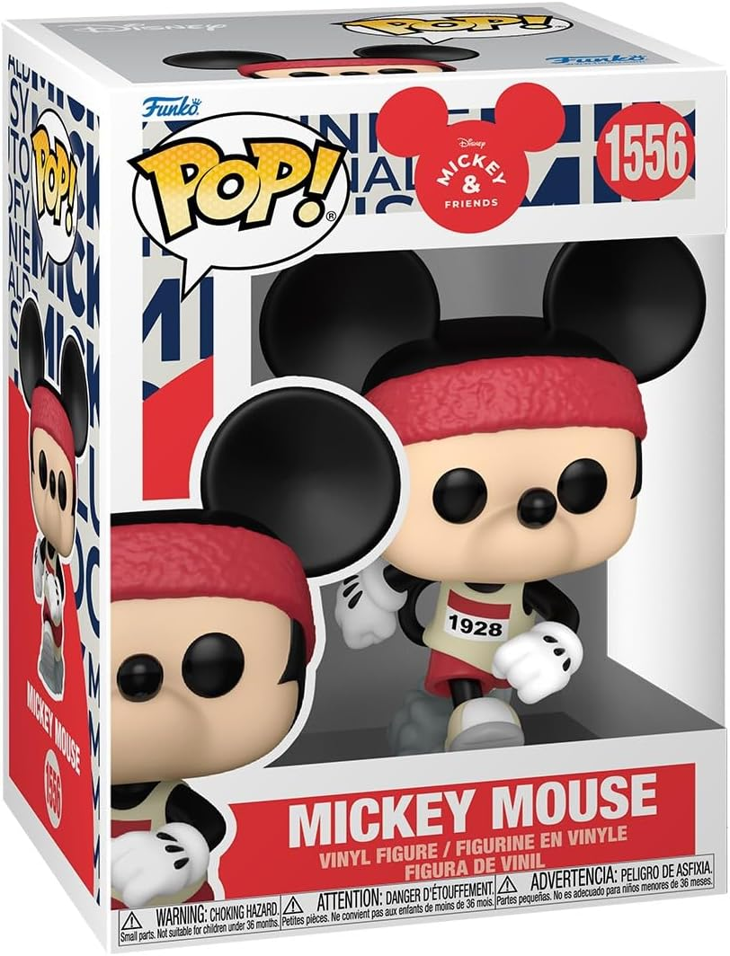 FUNKO POP DISNEY:MICKEY&FRIENDS - VINYL FIGURE 1556 MICKEY MOUSE (RNR) 9CM