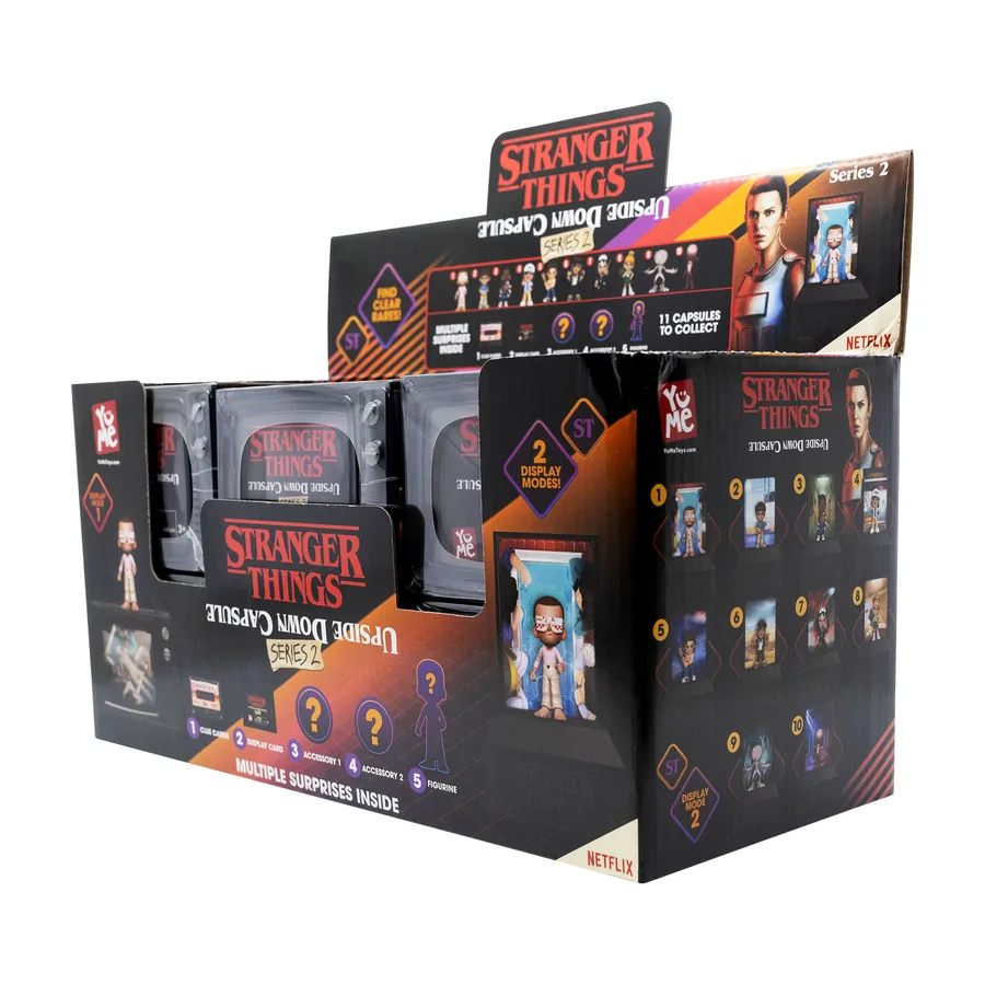 YuMe Blind Box - Stranger Things YuMe Capsule Series 2 - PDQ (12 Units) 19511 7CM