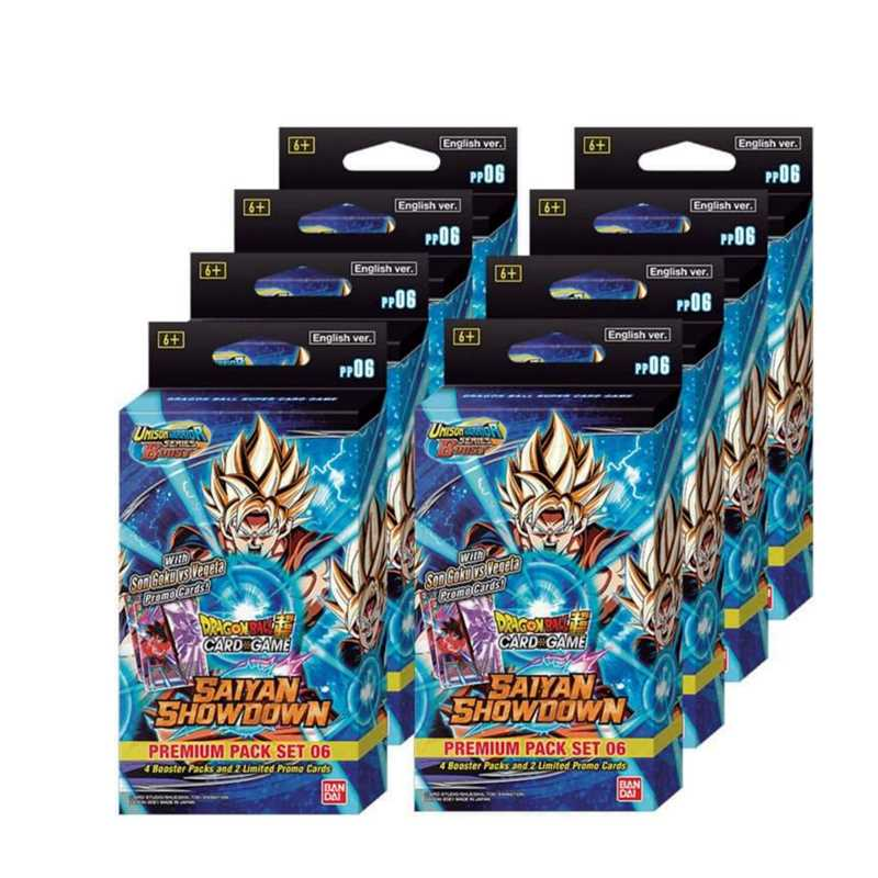BANDAI Display 8x Dragon Ball Super Saiyan Showdown …