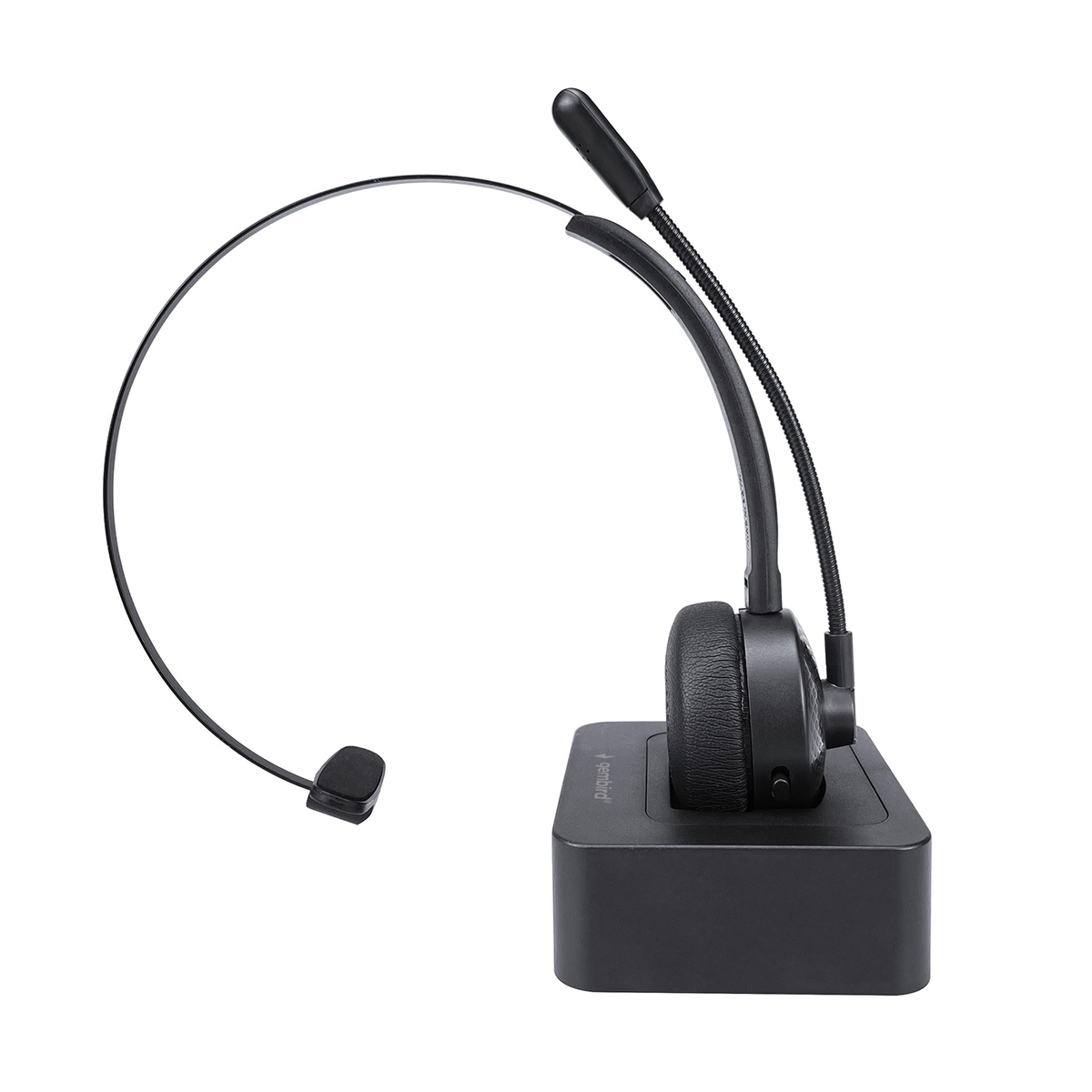 TECHMADE GEMBIRD BT CUFFIA WIRELESS DA CALL CENTER, MONO, NERA