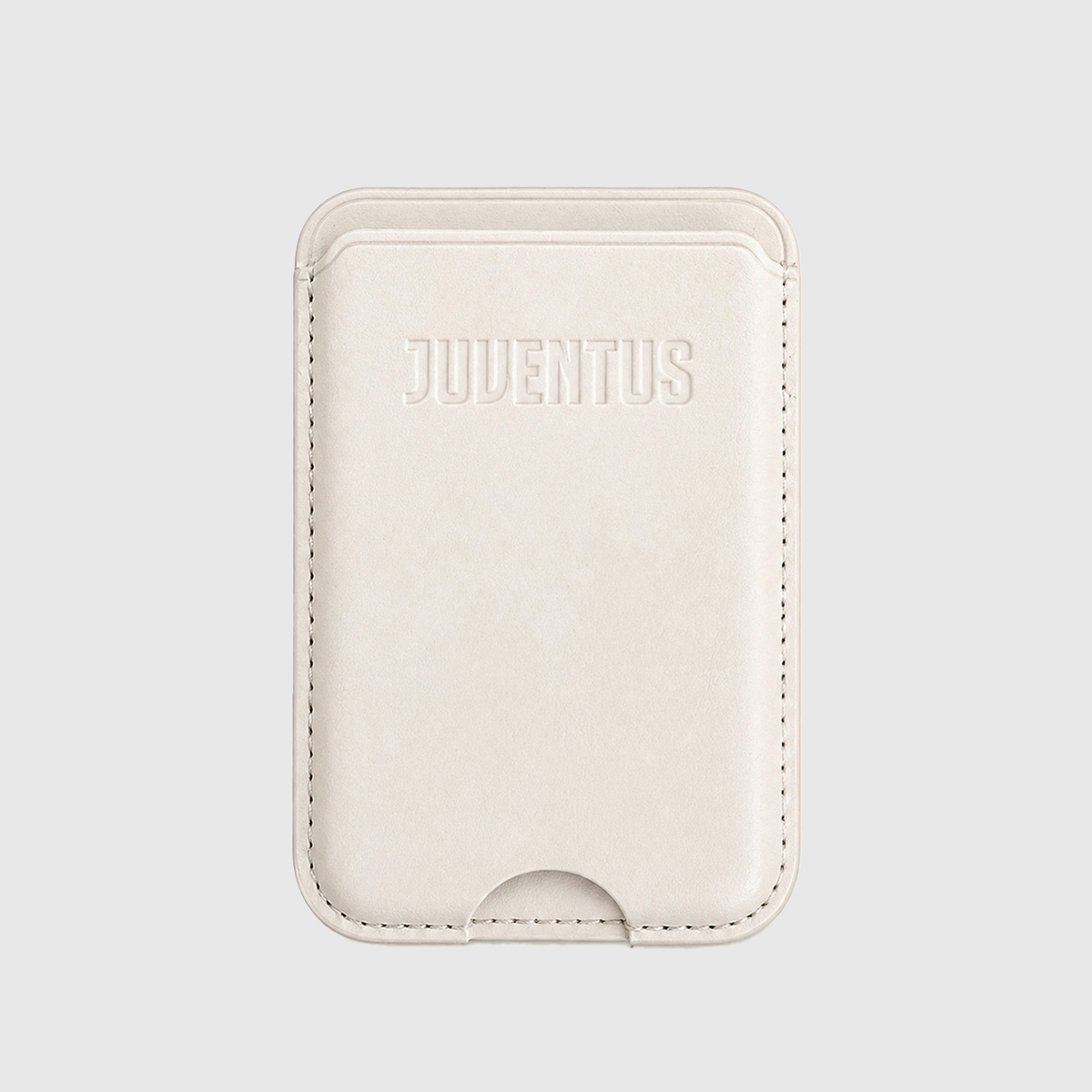 TECHMADE WALLET PORTACARTE MAGNETICO JUVENTUS CLASSIC WHITE
