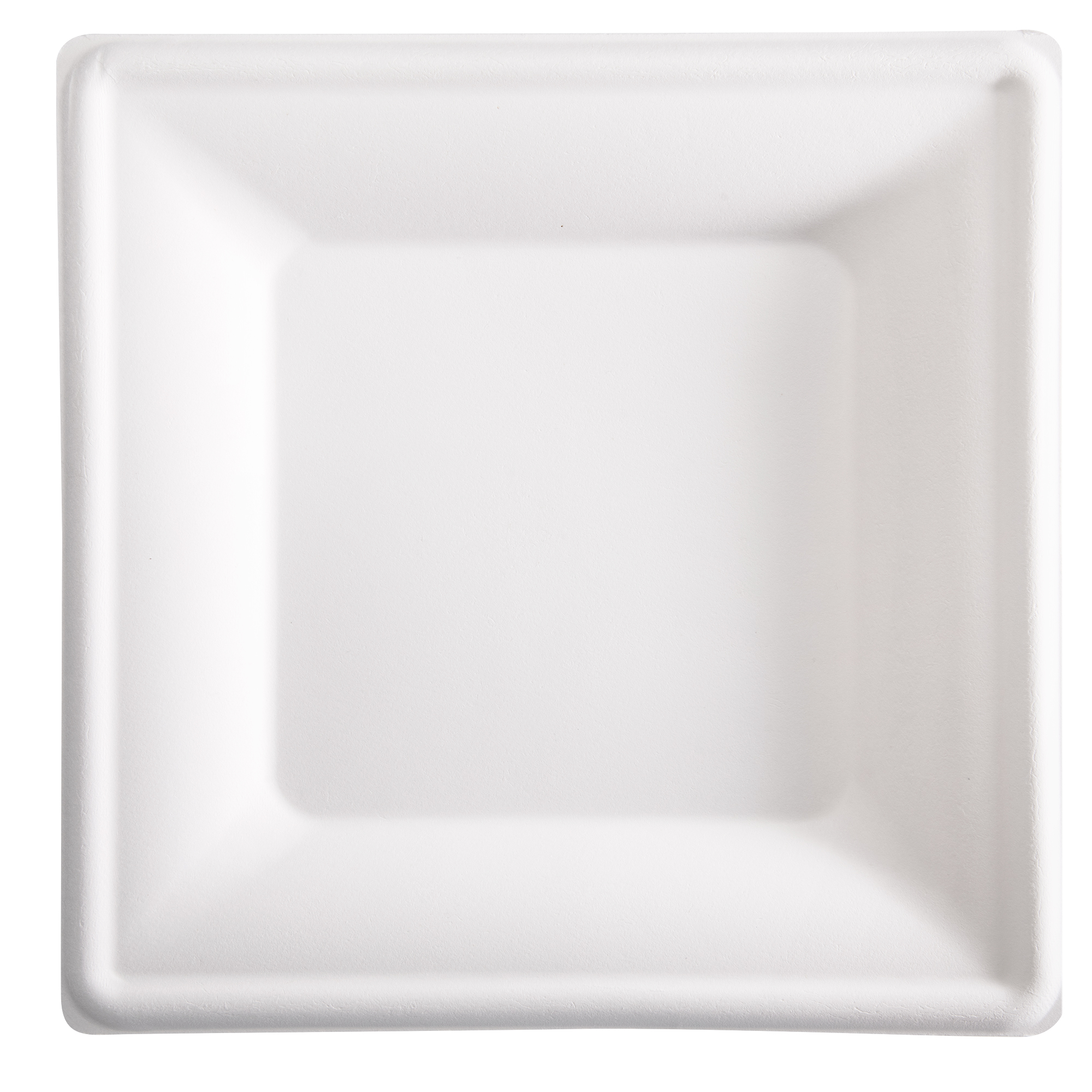 Piatto piano monouso - quadrato - 26 x …