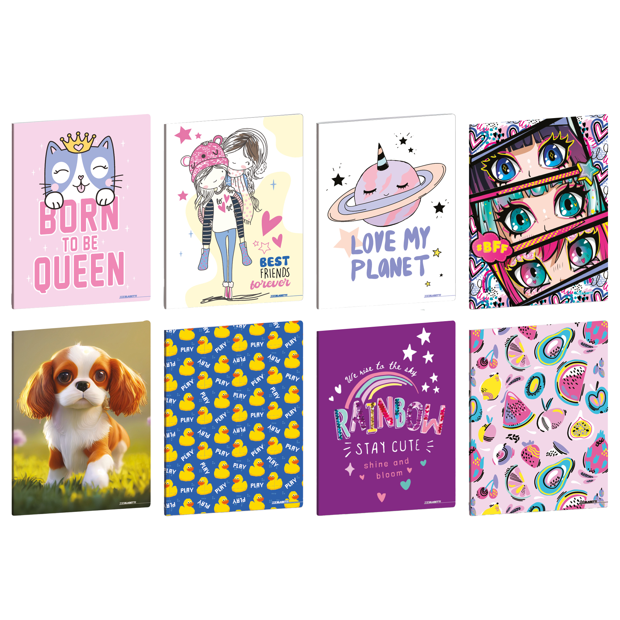 Maxiquaderno Kid Girl - A4 - rigo di …