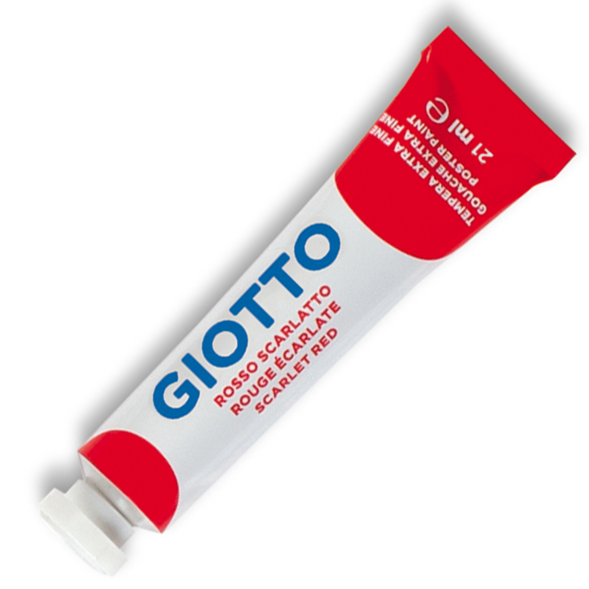 Tempera Tubo 7 - 21ml - rosso scarlatto …