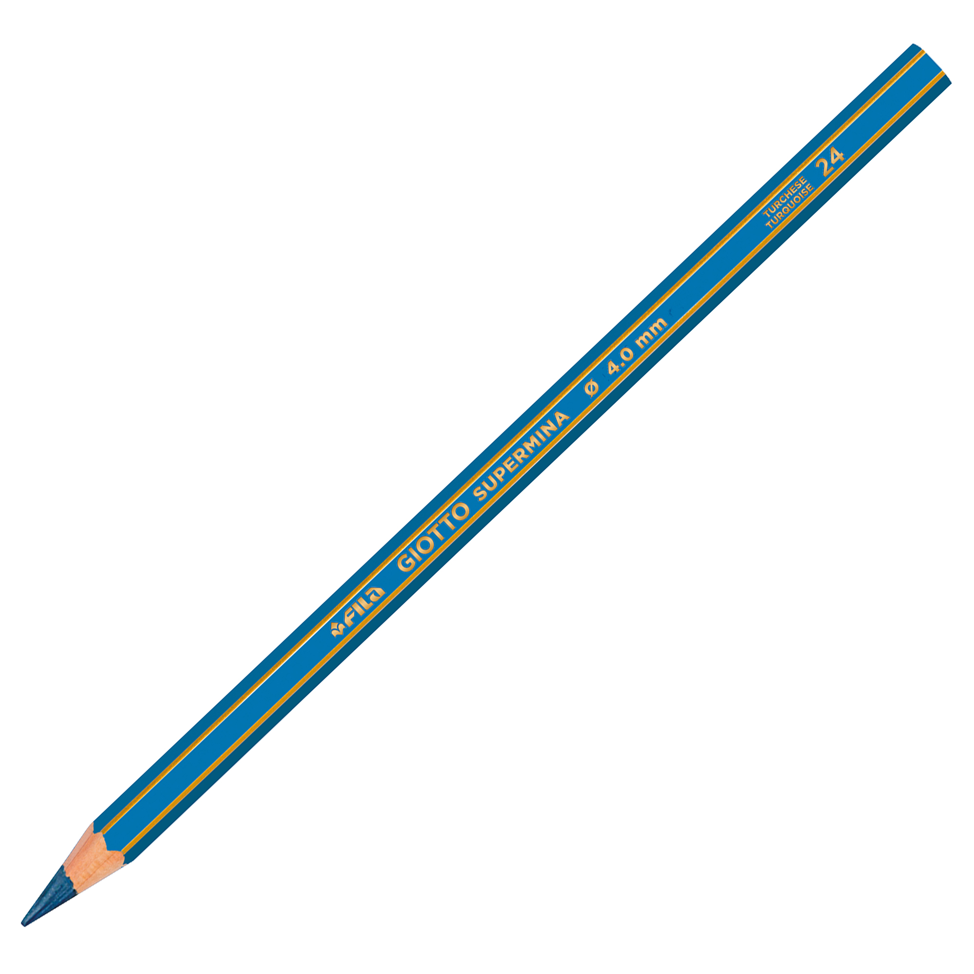 Pastello Supermina - mina 4 mm - turchese …