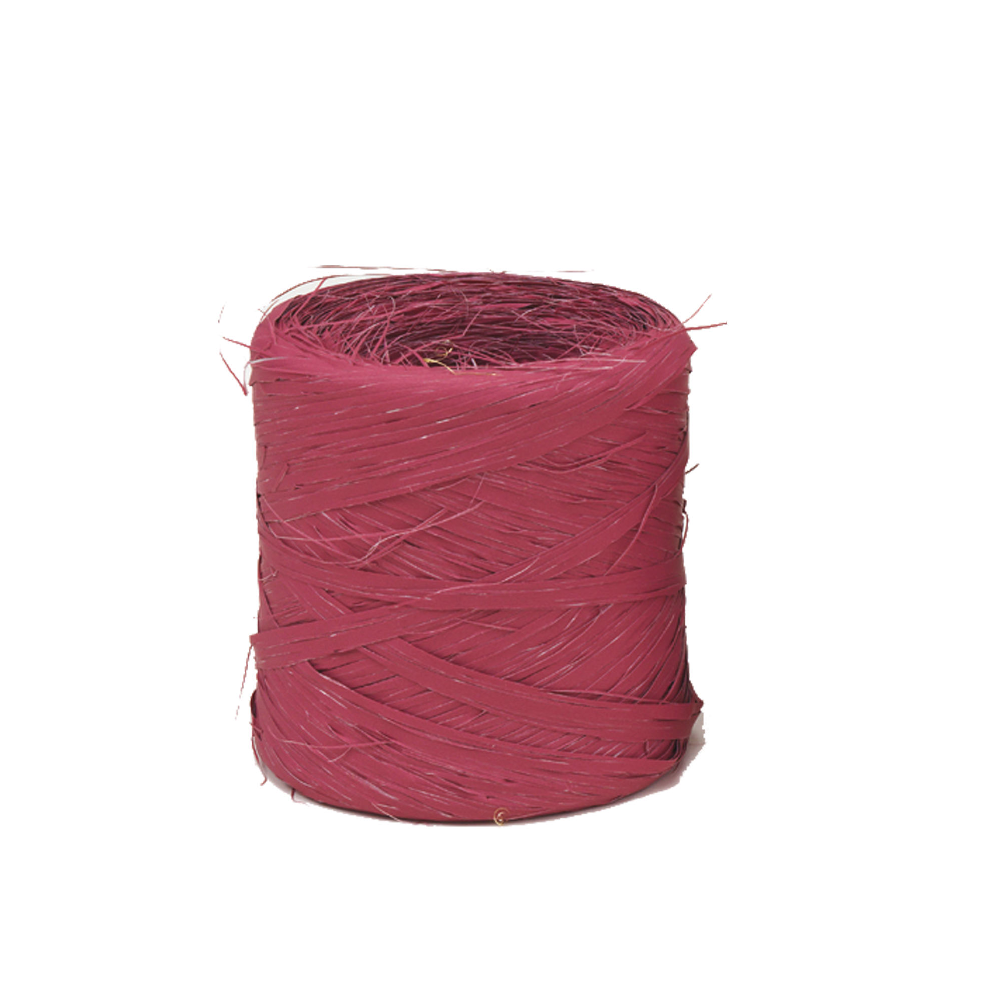 Nastro Raphia Vintage - bordeaux 65- 200mt - …