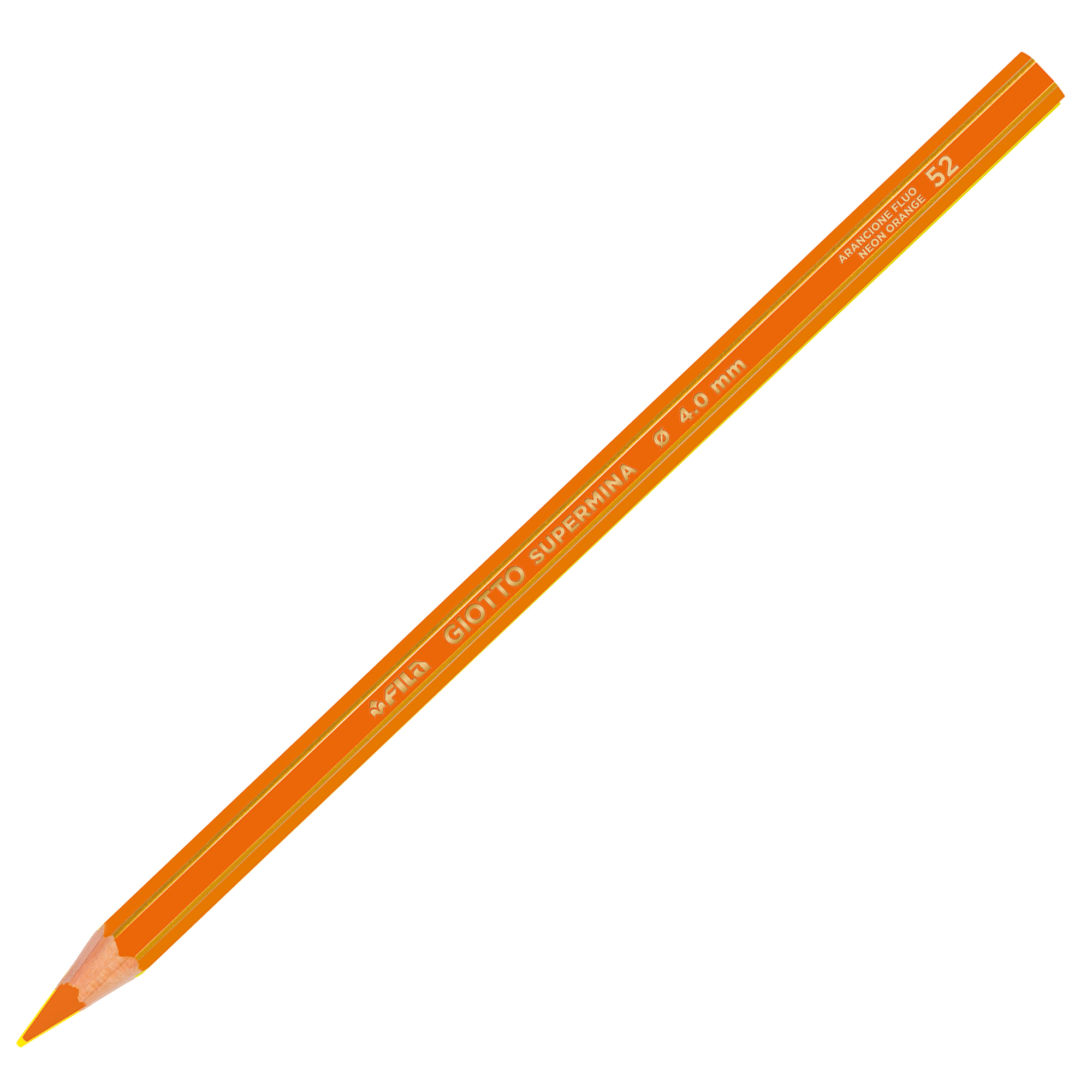 Pastello Supermina - mina 4 mm - arancio …
