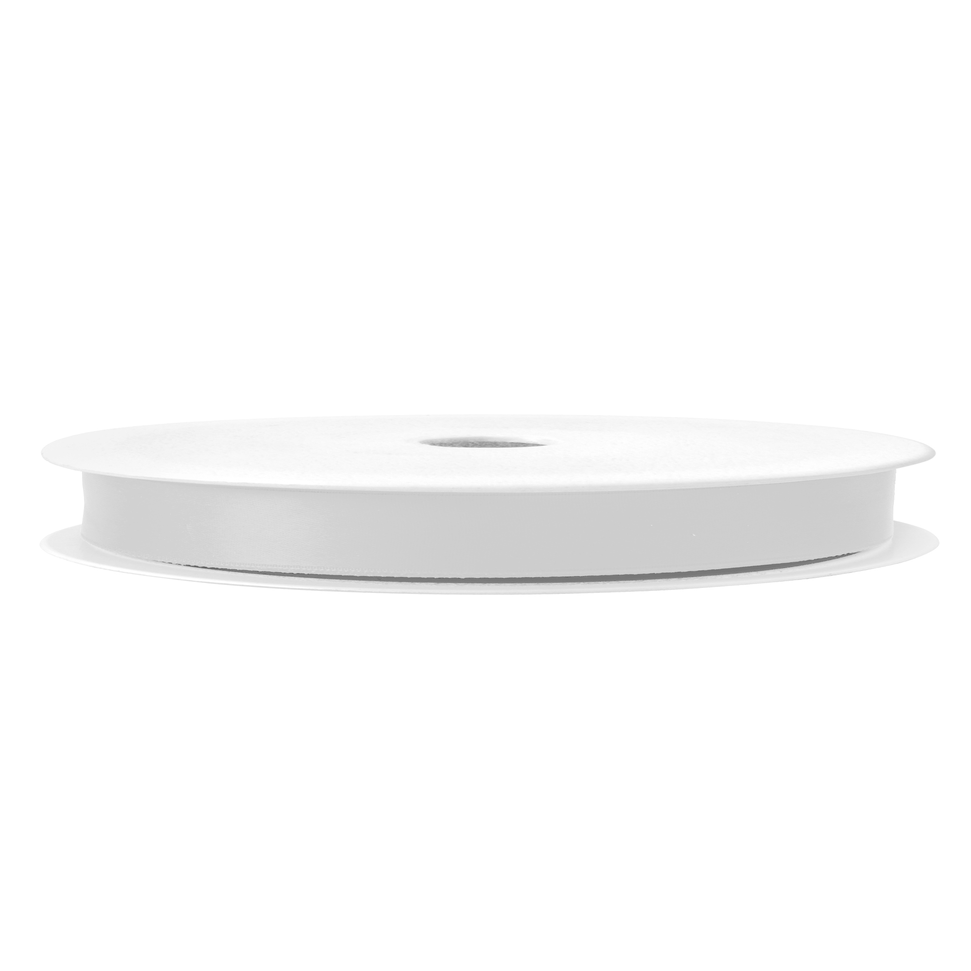 Nastro doppio raso - 10mmx25mt - bianco 01 …