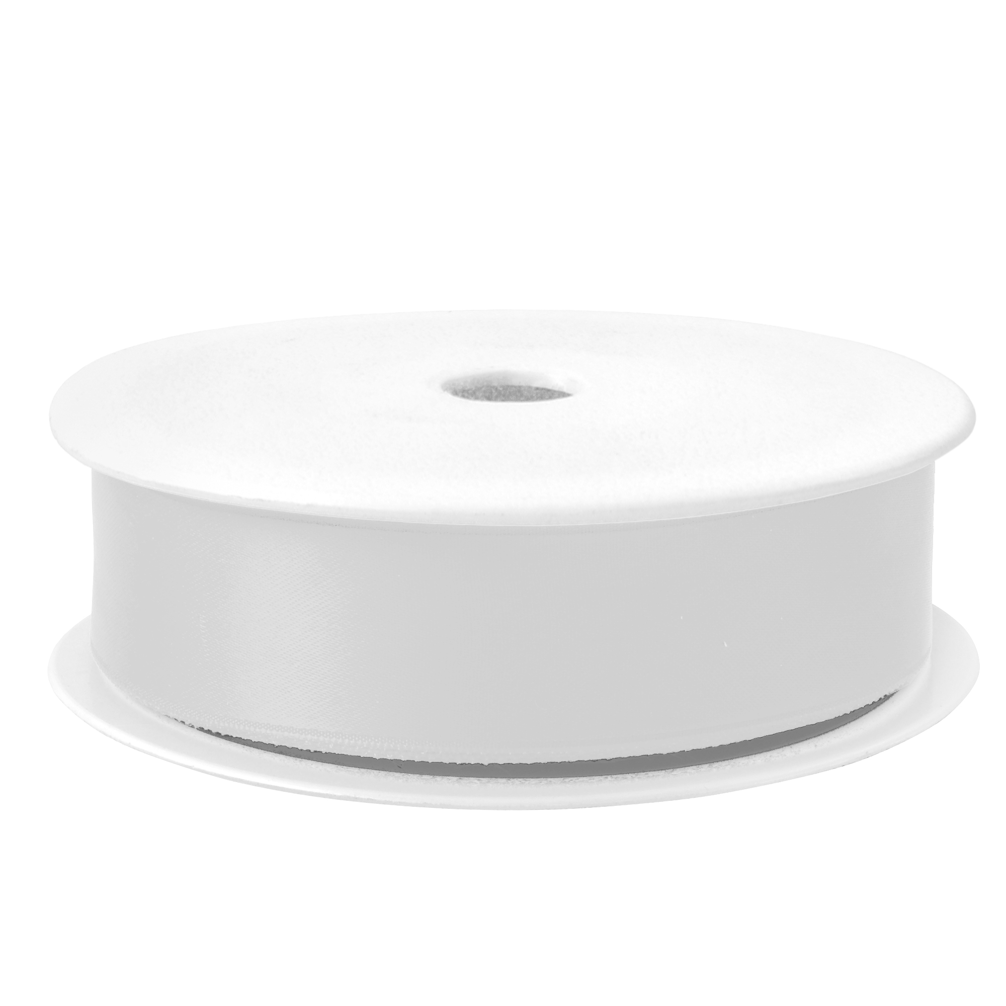Nastro doppio raso - 25mmx25mt - bianco 01 …