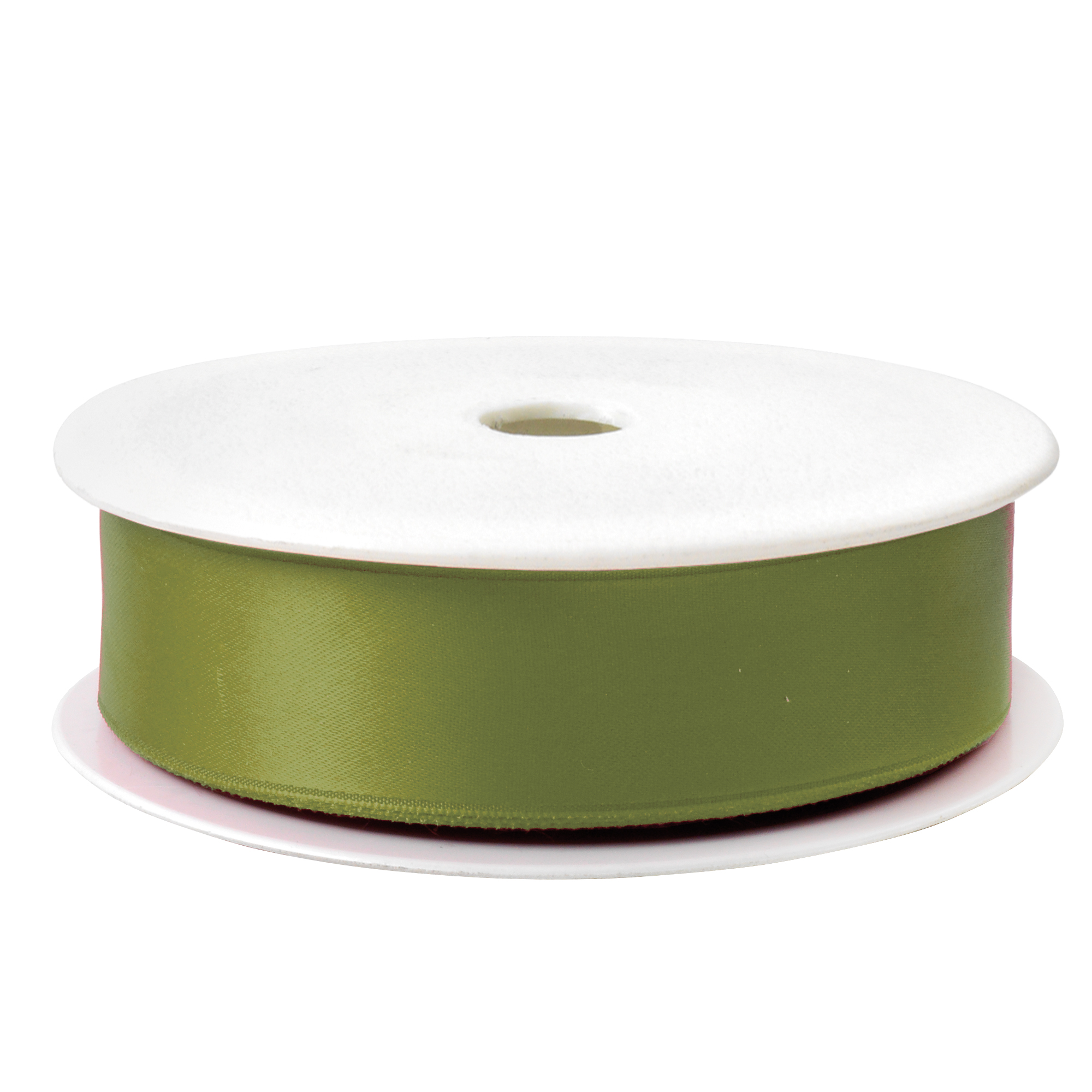 Nastro doppio raso - 25mmx25mt - verde salvia …