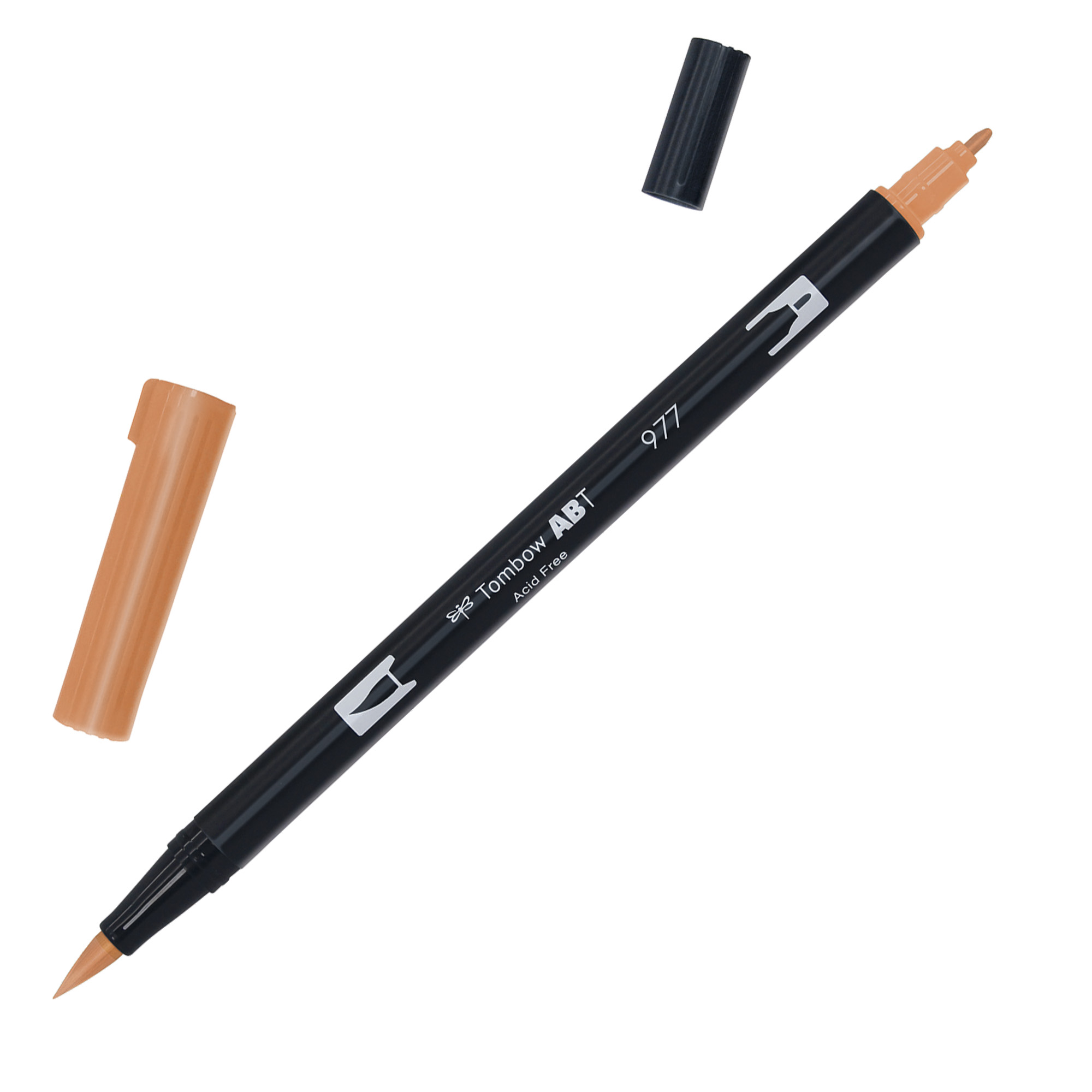 Pennarello Dual Brush N977 - saddle brown - …