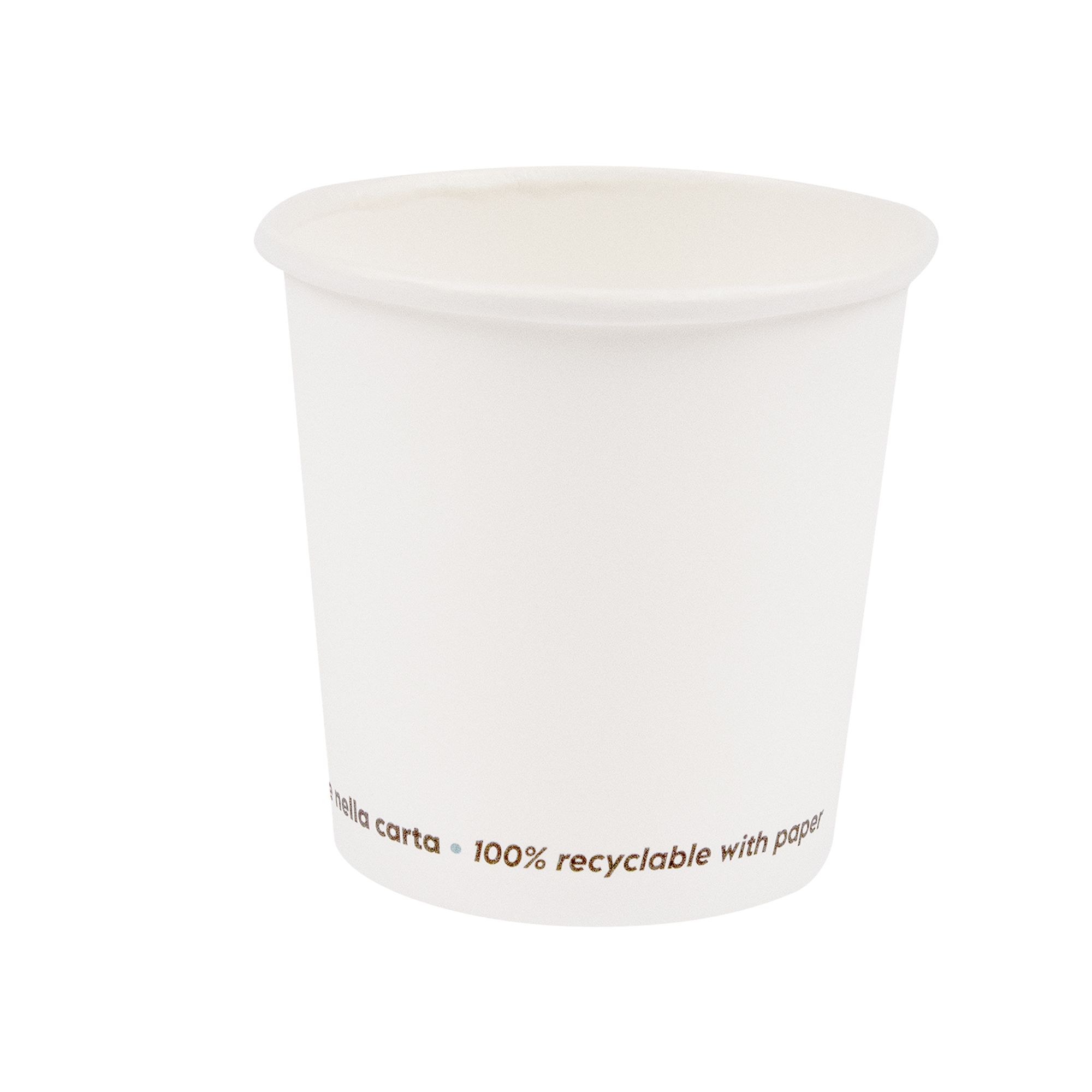 Bicchiere in carta - 100 ml - bianco …