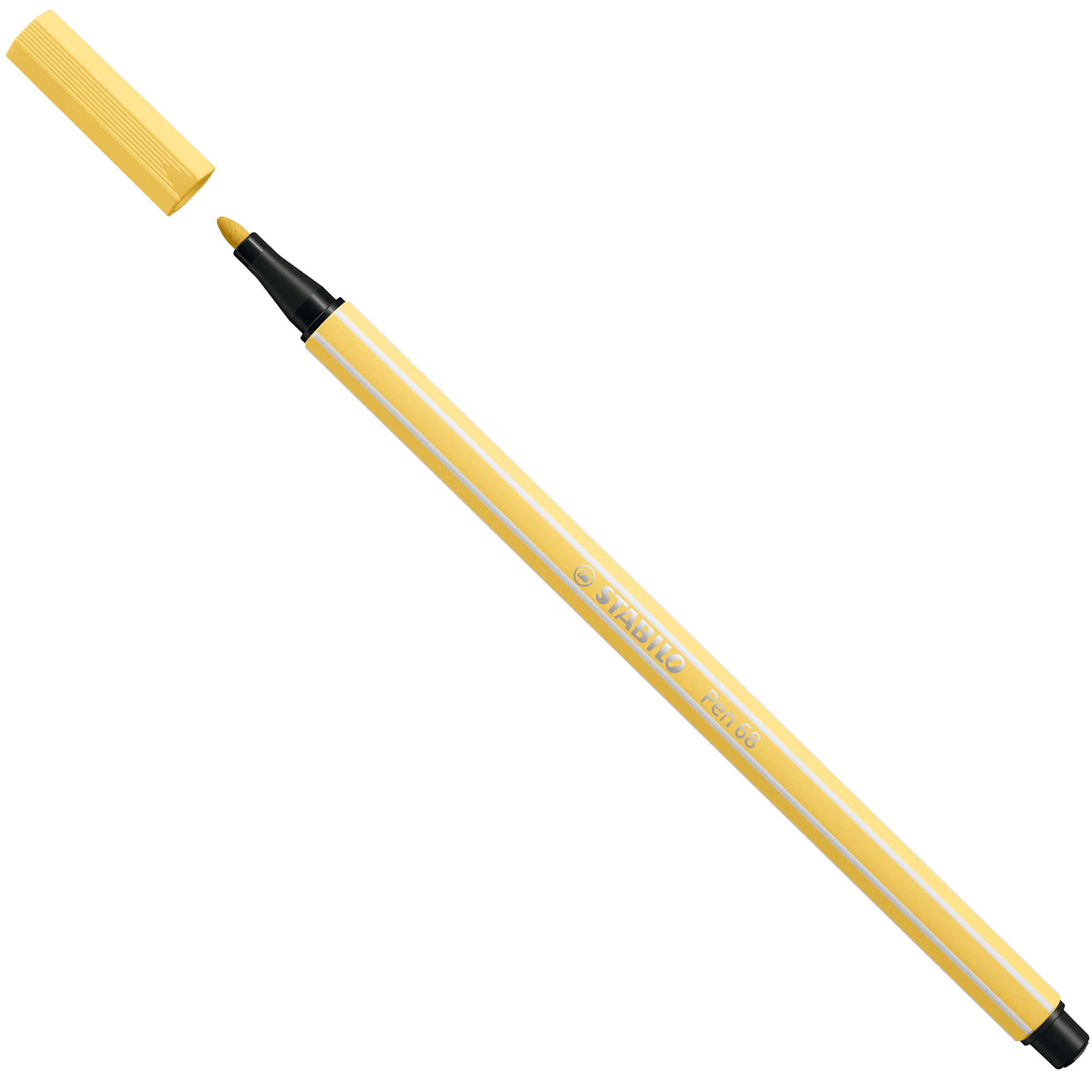 Pennarello Pen 68 - giallo chiaro - 23 …