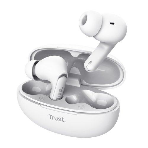 Cuffie bluetooth wireless YAVI - bianco - Trust