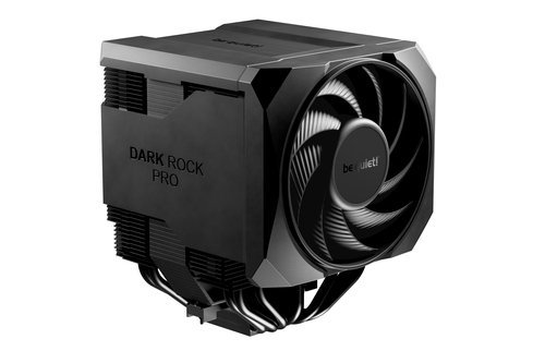 be quiet! Dark Rock Pro 6 - Dissipatore CPU dual-tower 7 heatpipe, Silent Wings 135mm e 120mm, semi-passivo