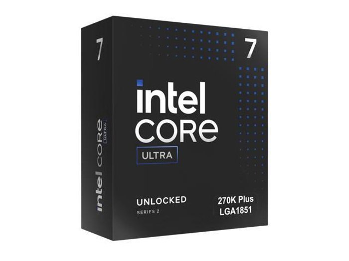 INTEL CORE ULTRA 7 270K PLUS 3.7GHz (5.5GHz TURBO) 24 CORE CACHE 40MB SOKET LGA 1851 125W INTEL GRAPHICS BOX