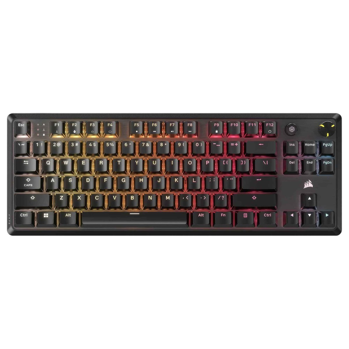 CORSAIR K70 CORE TKL RGB TASTIERA MECCANICA TENKEYLESS SWITCH CORSAIR MLX RED USB LAYOUT ITALIANO