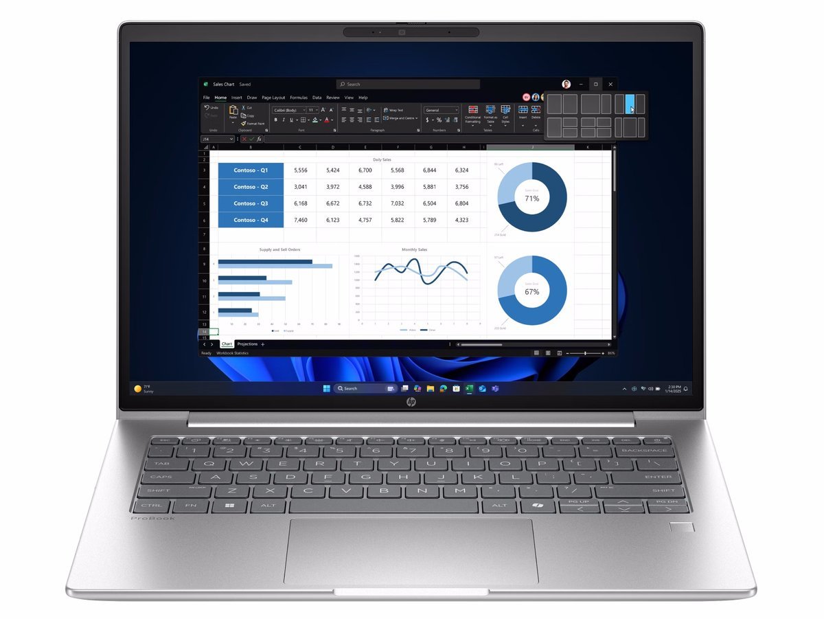 HP PROBOOK 4 G1i AI 14" WUXGA INTEL …