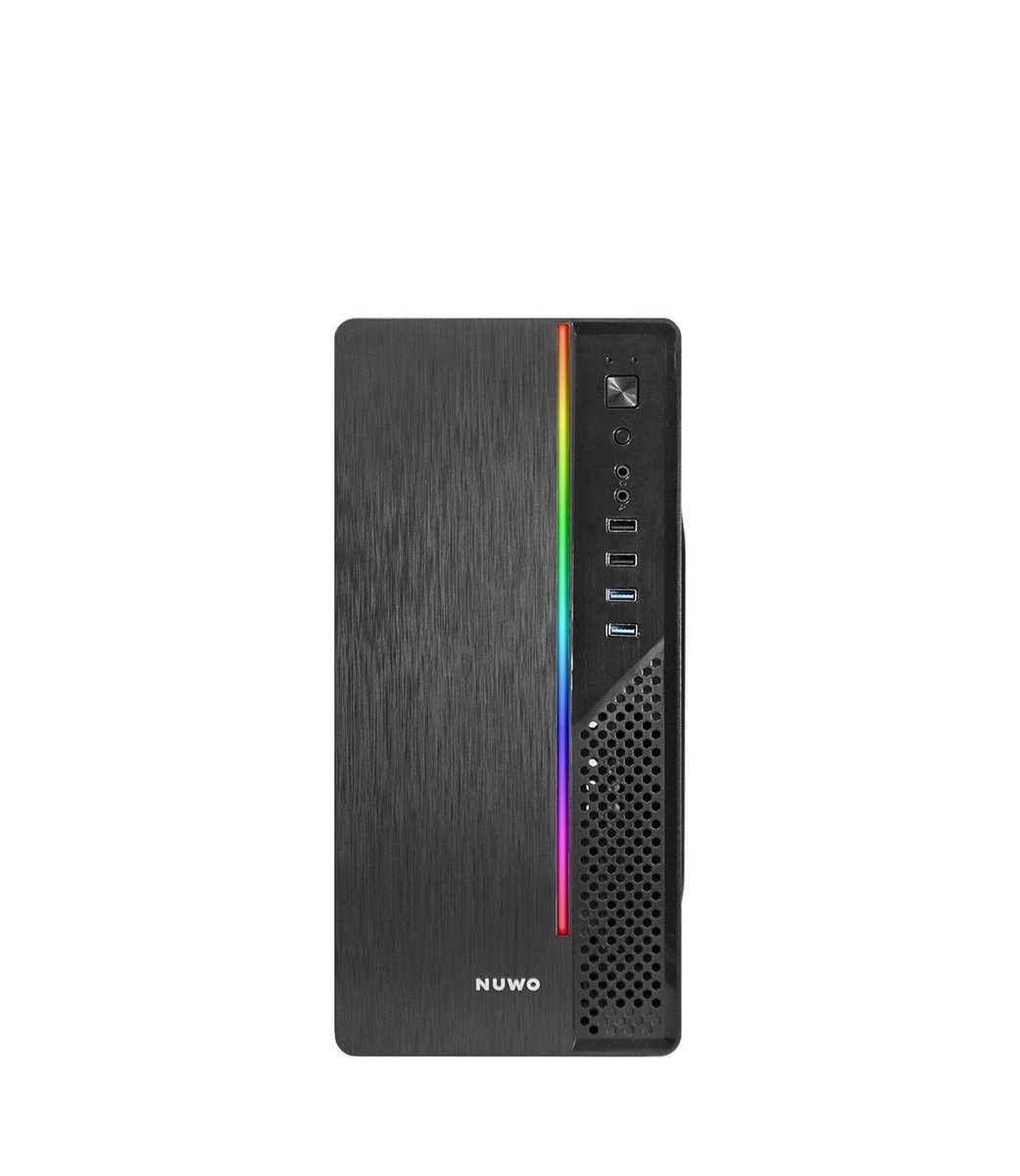 NUWO CASE OFFICE M-ATX ITAK I603 0.40MM SPCC USB3.0/2.0 12CM FRONT MESH SIDE MESH ALIMENTATORE 240W