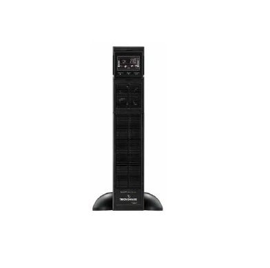 TECNOWARE UPS EVO DSP PLUS 2400 GRUPPO DI CONTINUITÀ TECNOLOGIA ON LINE INSTALLAZIONE RACK E TOWER 8 USCITE IEC AUTONOMIA FINO A 40 MIN POTENZA 2400 VA NERO