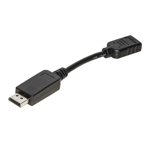Link - Adattatore video - DisplayPort maschio a HDMI femmina - 15 cm - supporto 4K