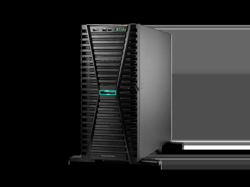 HPE SERVER TOWER PROLIANT ML110 GEN11 5416S 2.0GHZ 16C 1P 2X32GB-R 8SFF MR408I-O 2X960GB SSD 2X1000W