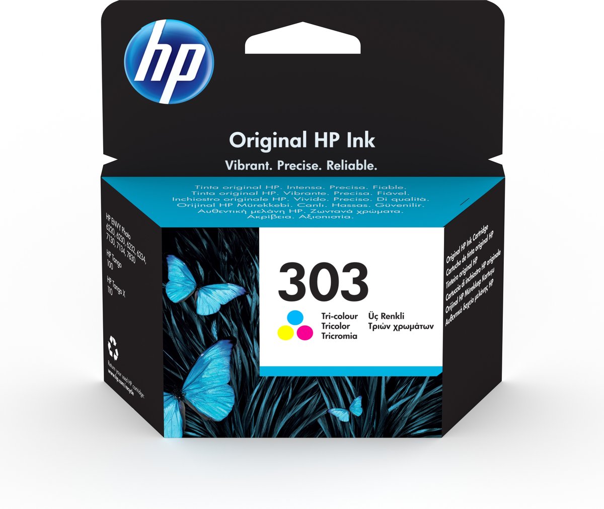 Hp - Cartuccia ink originale- 303 - C/M/Y …