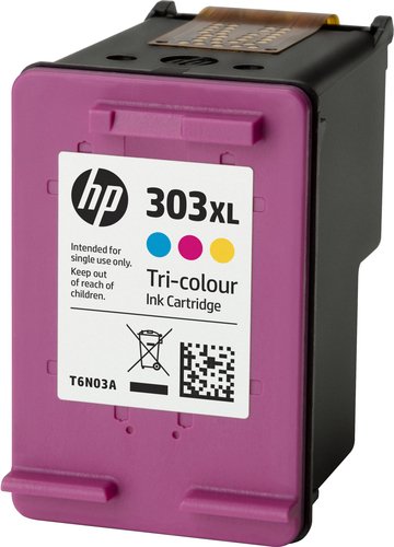 Hp - Cartuccia ink originale -303XL - C/M/Y - T6N03AE - 415 pag