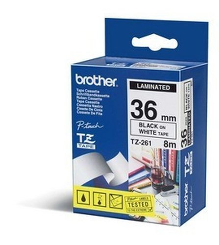 Brother TZe-261 - Autoadesivo - nero su bianco …