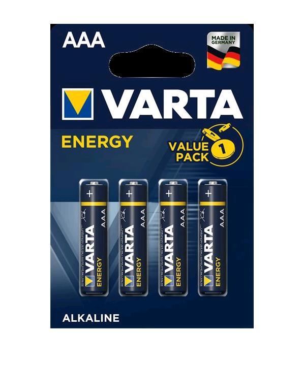 Varta Energy 4103 - Batteria 4 x AAA - Alcalina